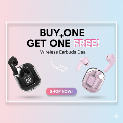 Couples Earbuds Deal 💑 : Buy One Get One Free 🔥